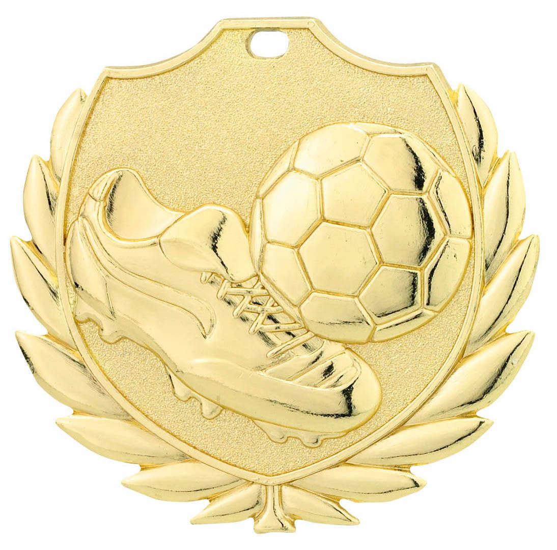 A9261 Fussball Medaille Flensburg 49x48mm