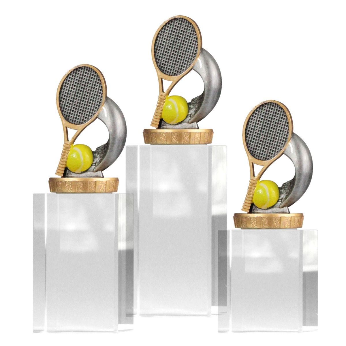 W400.008 Tennis Kristall-Glaspokal | 3 Größen