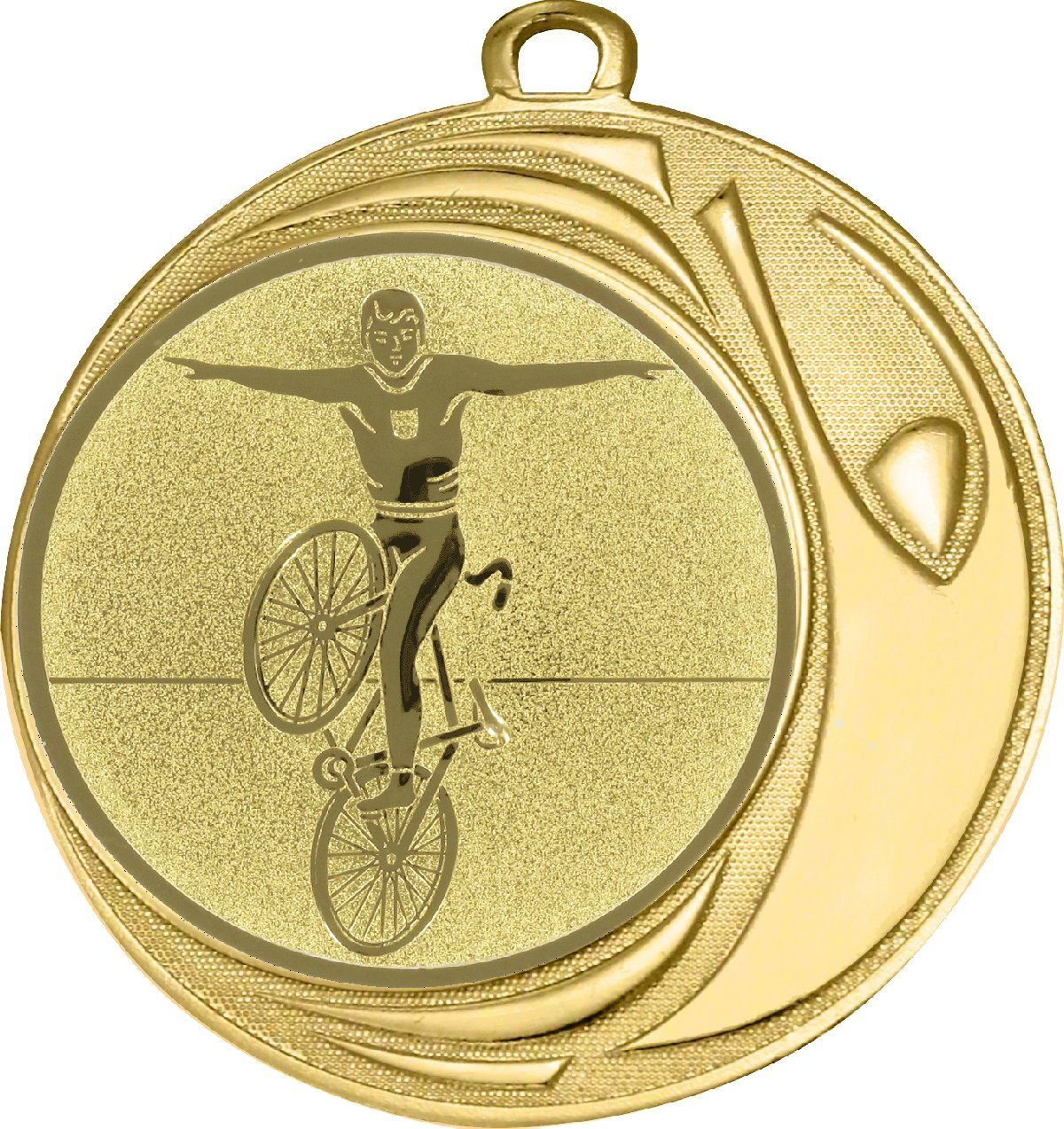 DI7006.346 Kunstradfahren Medaille 70 mm Ø