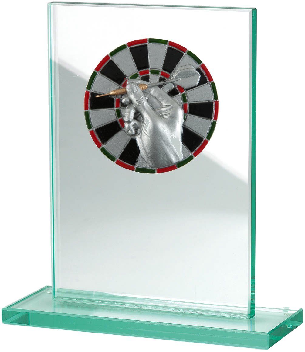 W511.011 Dart Glastrophäe | 100x150 mm