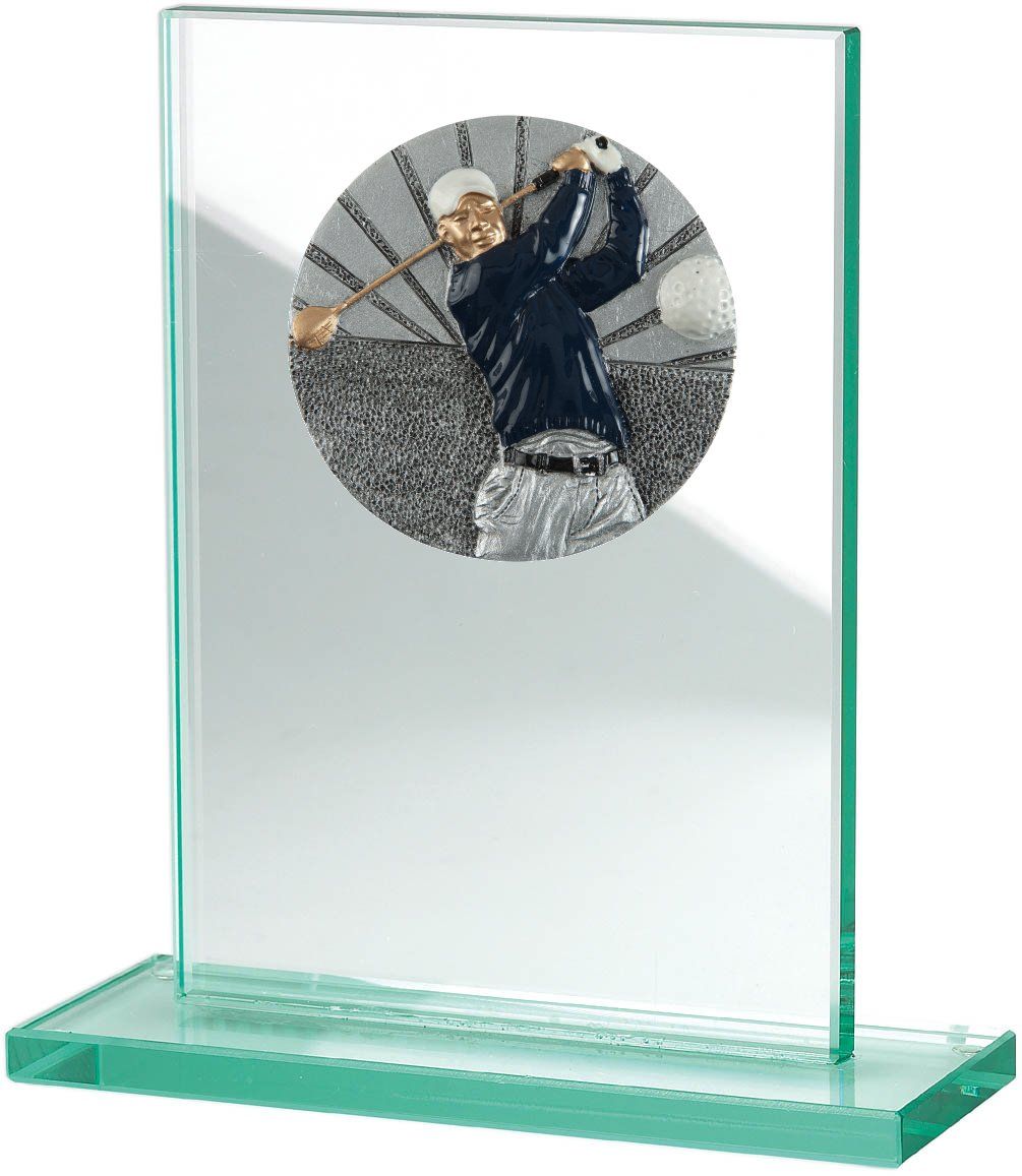 W511.022 Golf Glastrophäe | 100x150 mm