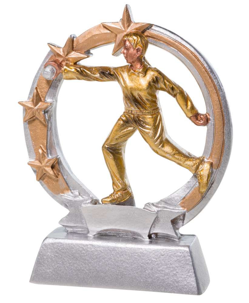 39346 Boule - Pétanque Pokalfigur | 12,5 cm