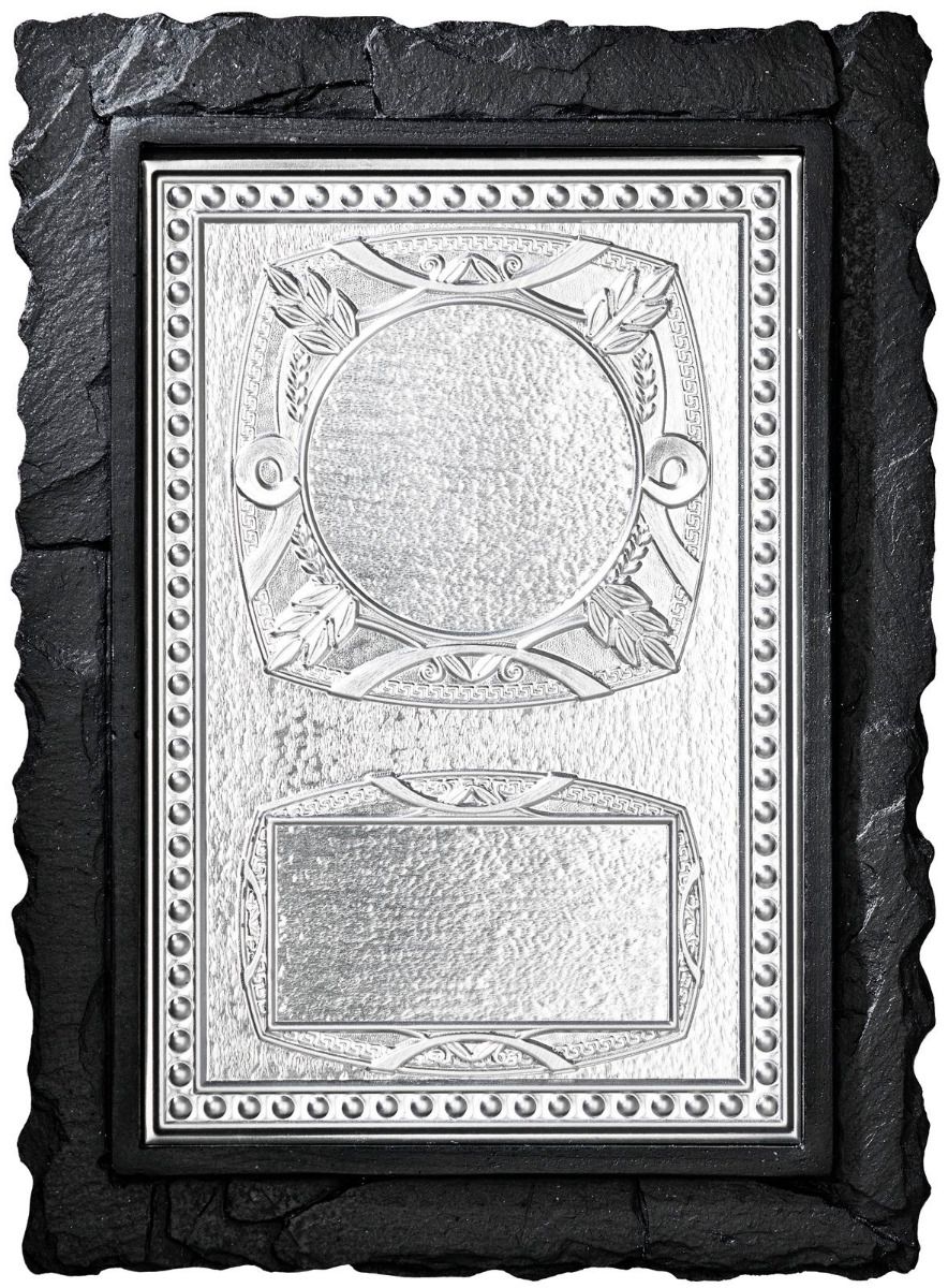 35874 Schieferlook-Plakette | 19x14 cm