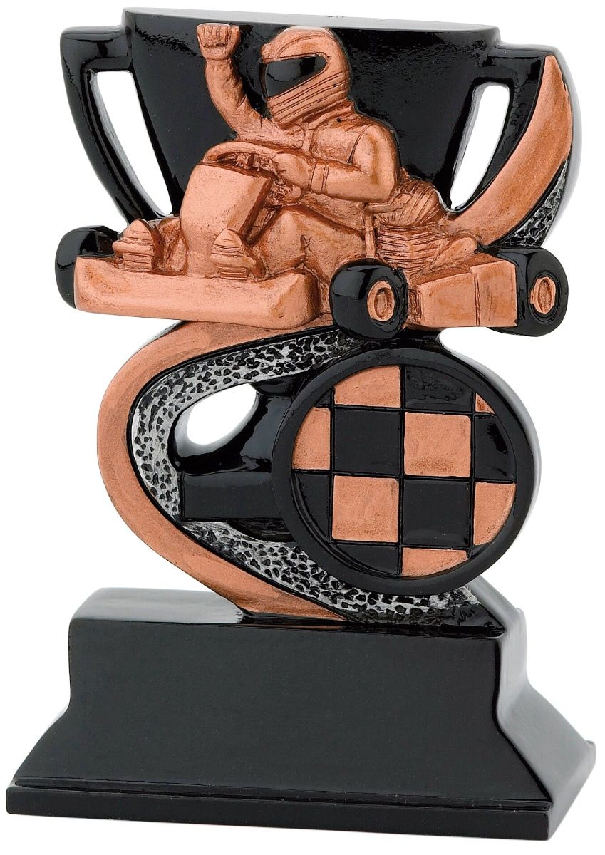 FG301 Kart Kunstharzfigur | 10,0 cm