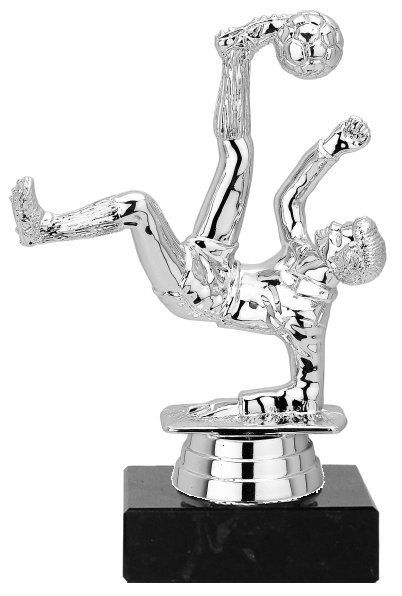 M34174 Fussball Figur mit Marmorsockel 14,3 cm | montiert