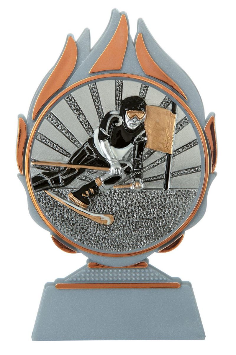 BL.001.057C Ski Alpin Pokal-Aufsteller | 13,5 cm