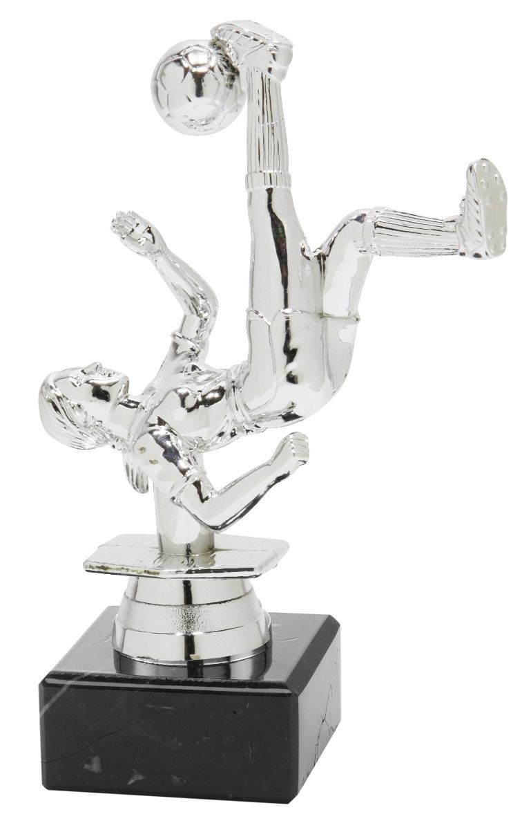 MP222.02 Damenfussball Figur mit Marmorsockel | 14,5 cm