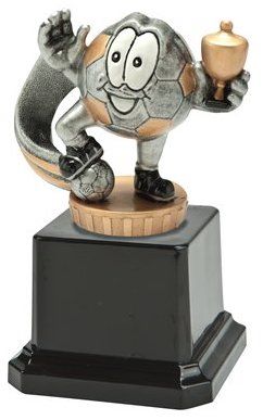 N78.FX006 Fussball - Bambini Pokalfigur inkl. Beschriftung | 12,5 cm
