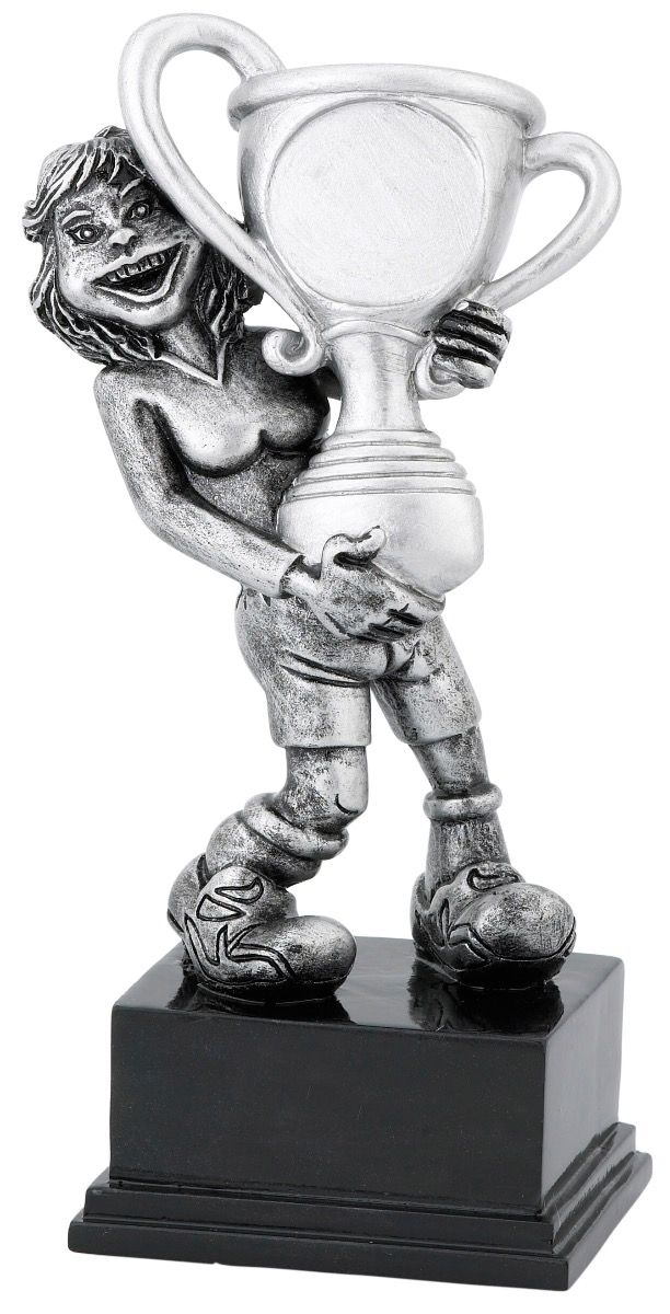 FG472 SIEGERIN / Kunstharz inkl. Emblem und Gravur |16,5 cm