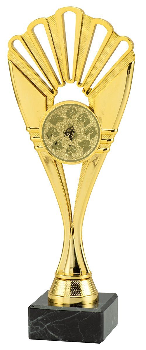ET.468.01.233 Hunde Pokal inkl. Beschriftung | 28,0 cm