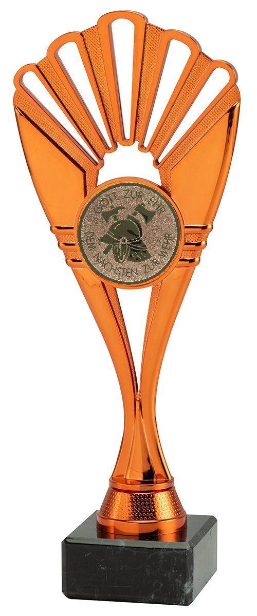 ET.468.03.445 Feuerwehr Pokal inkl. Beschriftung | 28,0 cm