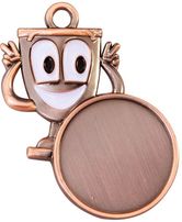 A9352 Kinder - Bambini Medaille Bottrop 43x43 mm