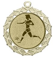 DI7003.220 Damenfussball Medaille Gotha 70 mm