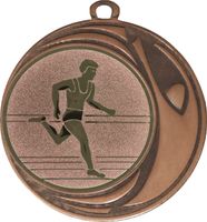 DI7006.243 Einzelläufer Medaille 70 mm Ø