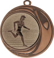 DI7006.244 Einzelläuferin Medaille 70 mm Ø