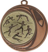 DI7006.293 Leichtathletik Medaille 70 mm Ø