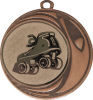 DI7006.344 Rollschuh Medaille 70 mm Ø