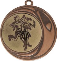DI7006.553 Tanzsport Medaille 70 mm Ø