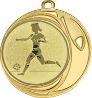 DI7006.220 Fussball - Frauen Medaille 70 mm Ø