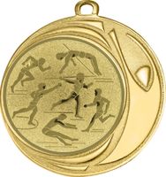 DI7006.293 Leichtathletik Medaille 70 mm Ø