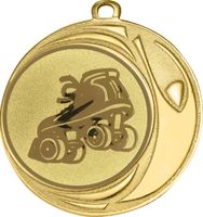 DI7006.344 Rollschuh Medaille 70 mm Ø