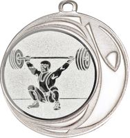 DI7006.283 Gewichtheber Medaille 70 mm Ø