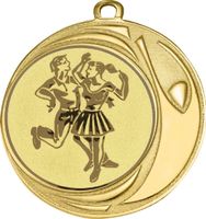 DI7006.553 Tanzsport Medaille 70 mm Ø