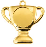 A9373 Pokal Medaille Frankfurt 58x51 mm