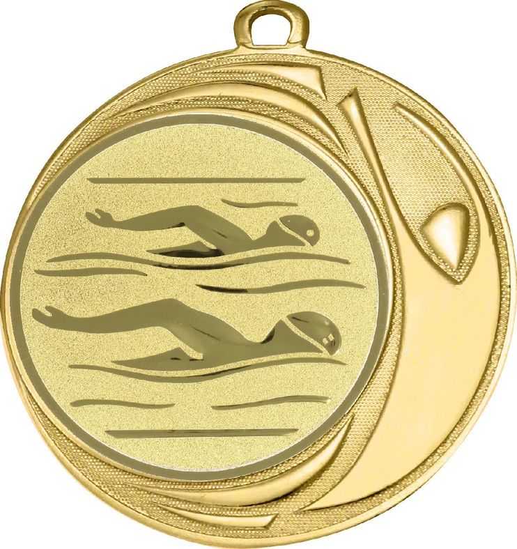 DI7006.222 Schwimmer Medaille 70 mm Ø 