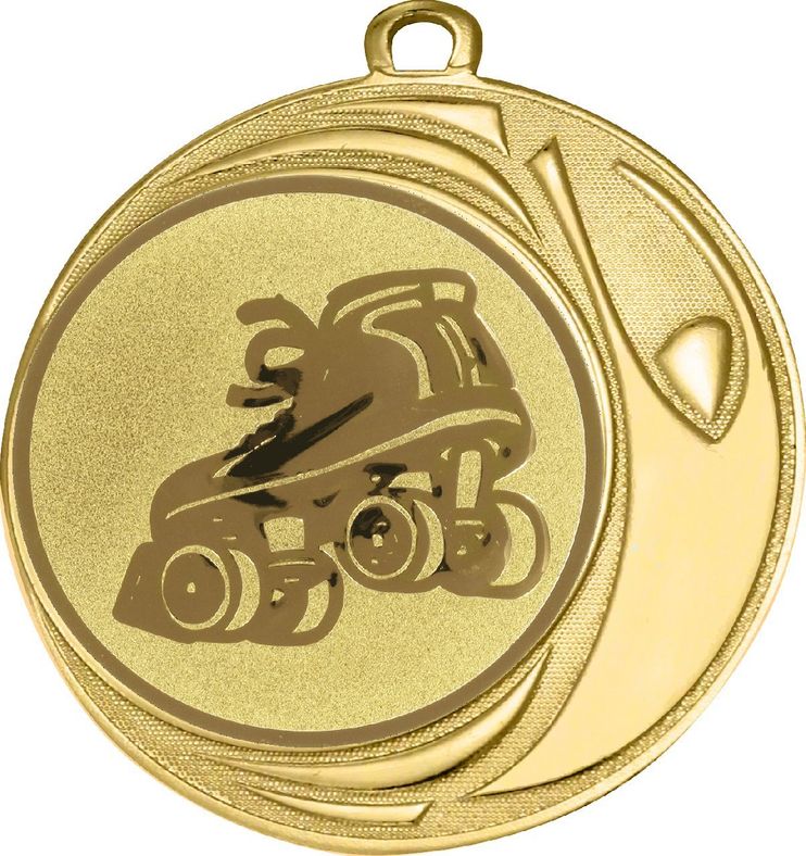 DI7006.344 Rollschuh Medaille 70 mm Ø