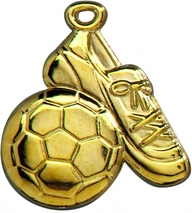 A8943 Fussball Medaillen 53x50 mm