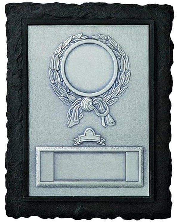 35876 Schieferlook-Plakette | 22,5x17,5 cm