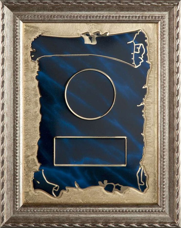 A34701 Plakette mit Metalltarga | 190x240 mm