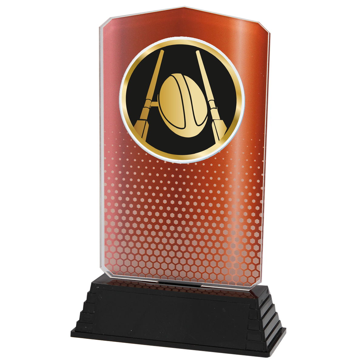 AC100.03.025 Rugby Acrylglas | 18,5 cm