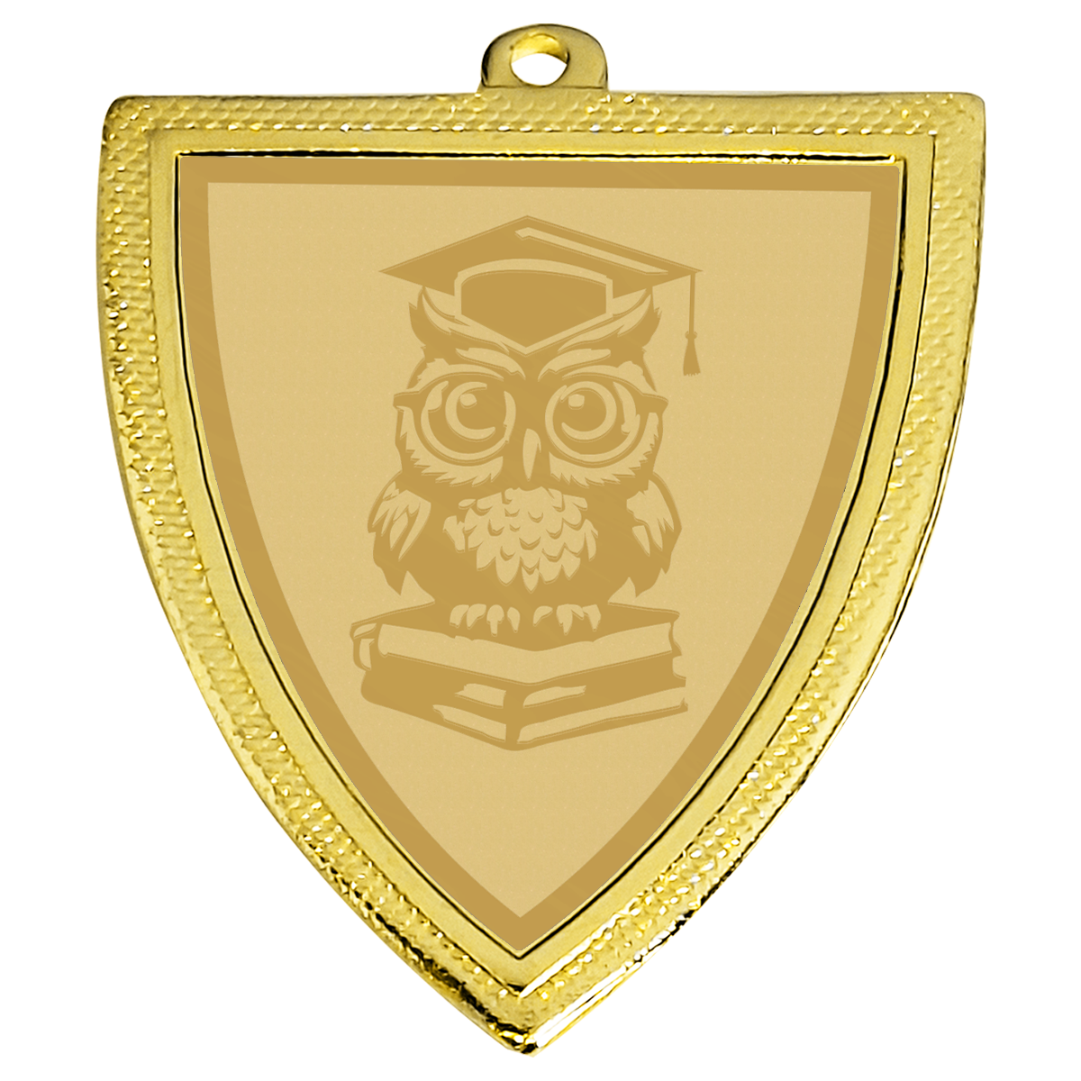 D129.045 Wissen - Quiz Medaille 50x55 mm