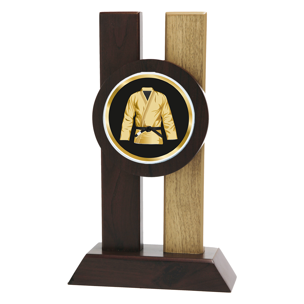 H340.AC028 Judo Holz-Pokal | 3 Größen