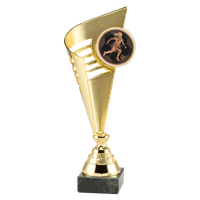 BL.007.AC007 Damen-Fussball Pokal | Serie 3 Stck.