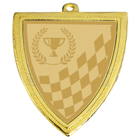 D129.037 Motorsport Medaille 50x55 mm