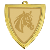 D129.039 Reitsport Medaille 50x55 mm