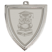 D129.045 Wissen - Quiz Medaille 50x55 mm