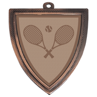 D129.023 Tennis Medaille 50x55 mm