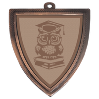 D129.045 Wissen - Quiz Medaille 50x55 mm