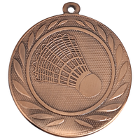 DI5000.ZG Badminton Medaille 50 mm Ø