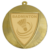 DI6002.026 Badminton Medaillen 60 mm Ø