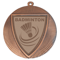 DI6002.026 Badminton Medaillen 60 mm Ø
