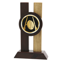 H340.AC025 Rugby Holz-Pokal | 3 Größen