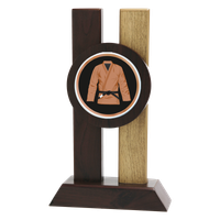 H340.AC028 Judo Holz-Pokal | 3 Größen