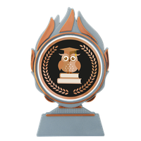 Q120.AC036 Quiz Pokal-Aufsteller | 13,5 cm
