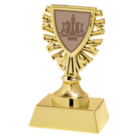 X620.01.AFS042 Schach Pokalaufsteller | 12,5 cm