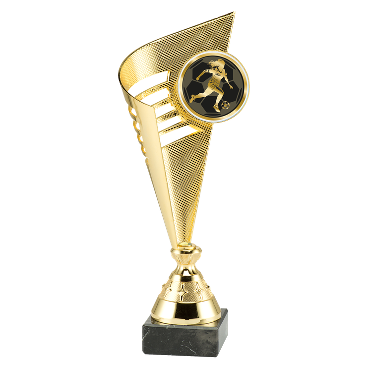 BL.007.AC007 Damen-Fussball Pokal | Serie 3 Stck.